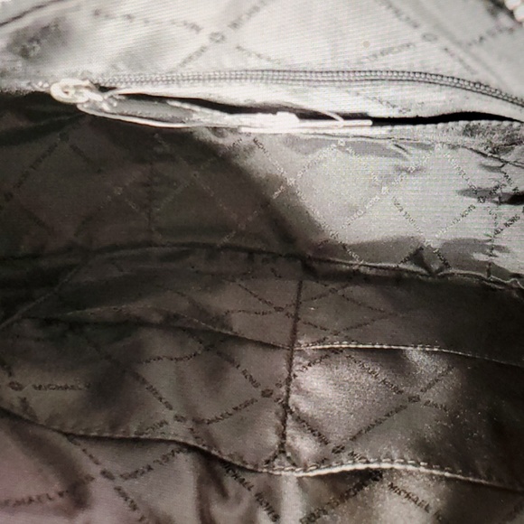 NWT Michael Kors Crescent Women's Pebbled Leather Hobo Black 35S9ST6L6L - Picture 7 of 10